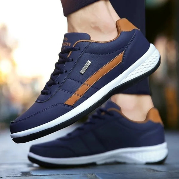 Orthopädische Herren-Sneaker aus Leder