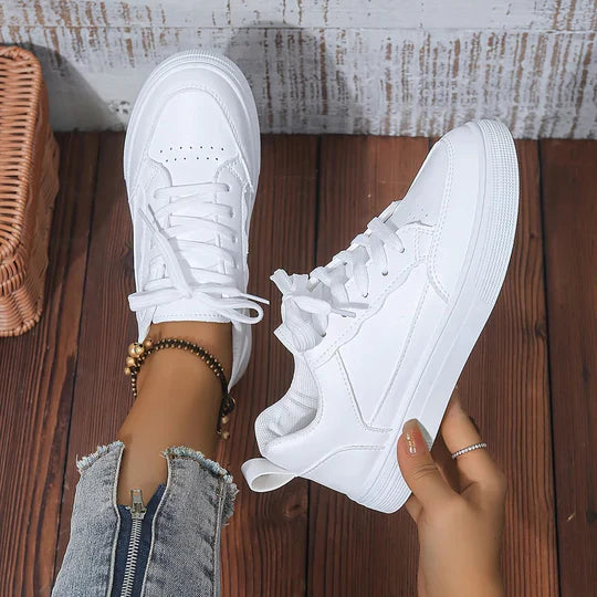 Weiße Damen-Sneaker