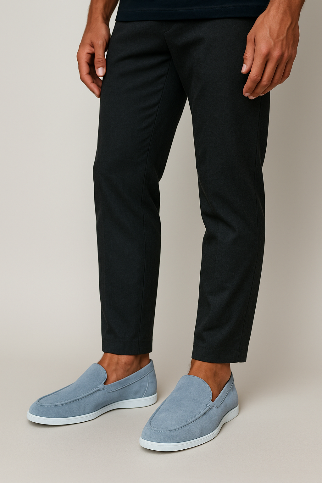 Herren Elegante Wildleder-Loafer