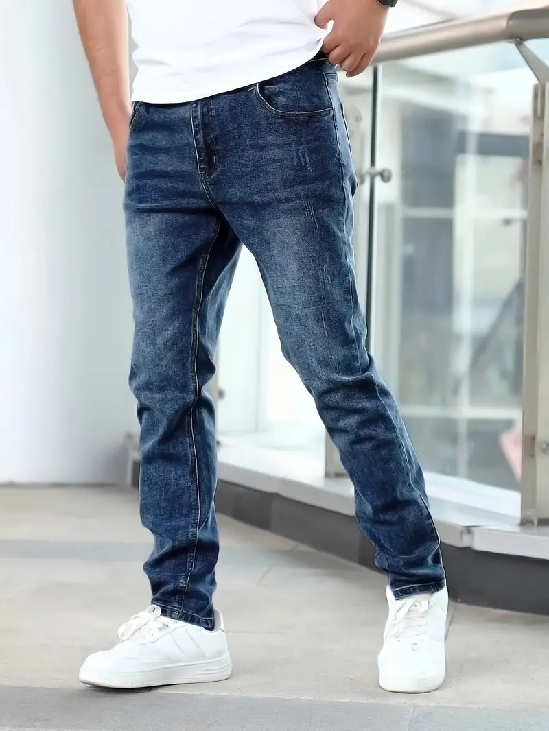 Stilvolle Herren-Jeans mit klassischem Schnitt