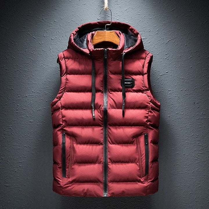 Bodywarmer mit Kapuze
