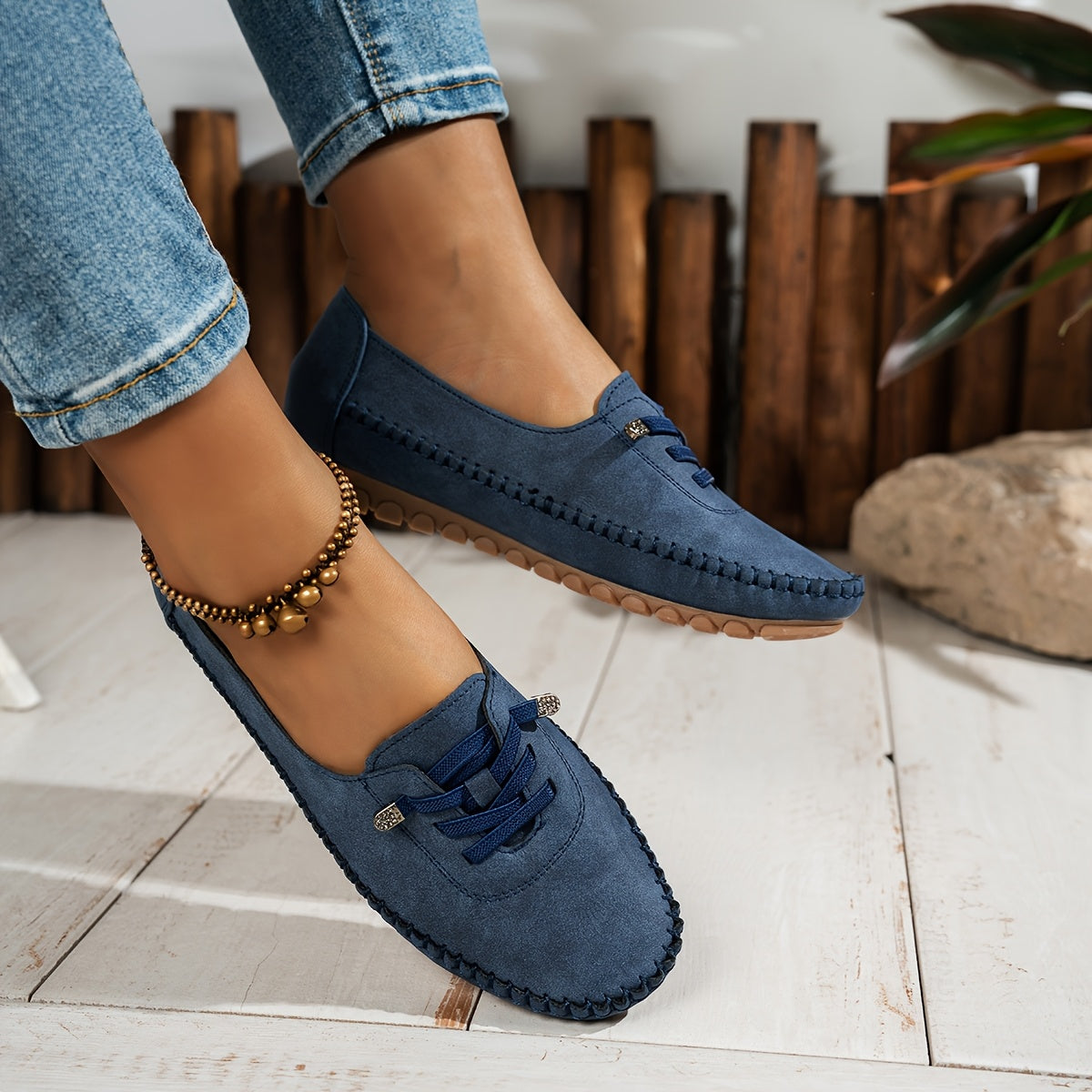 Damen Elegante Orthopädische Loafers