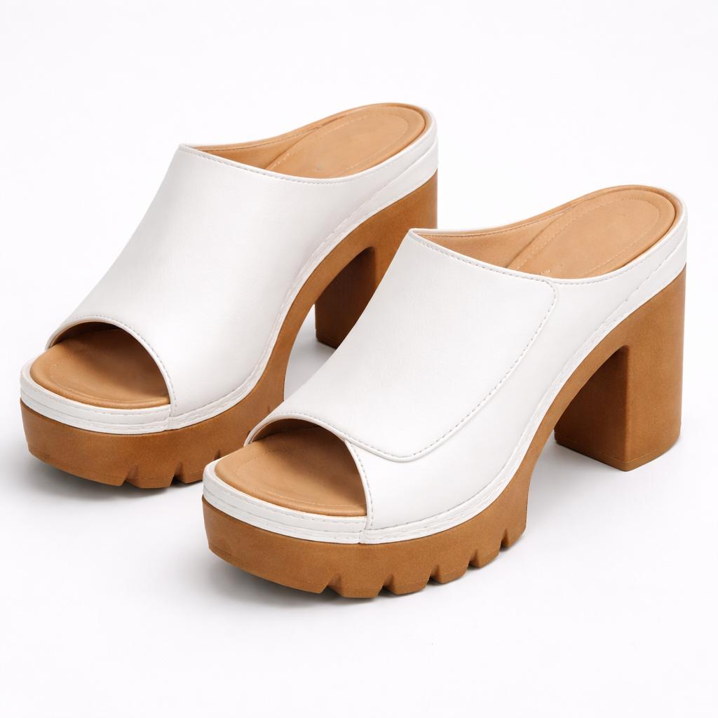 Damen Elegante Plateau-Pumps