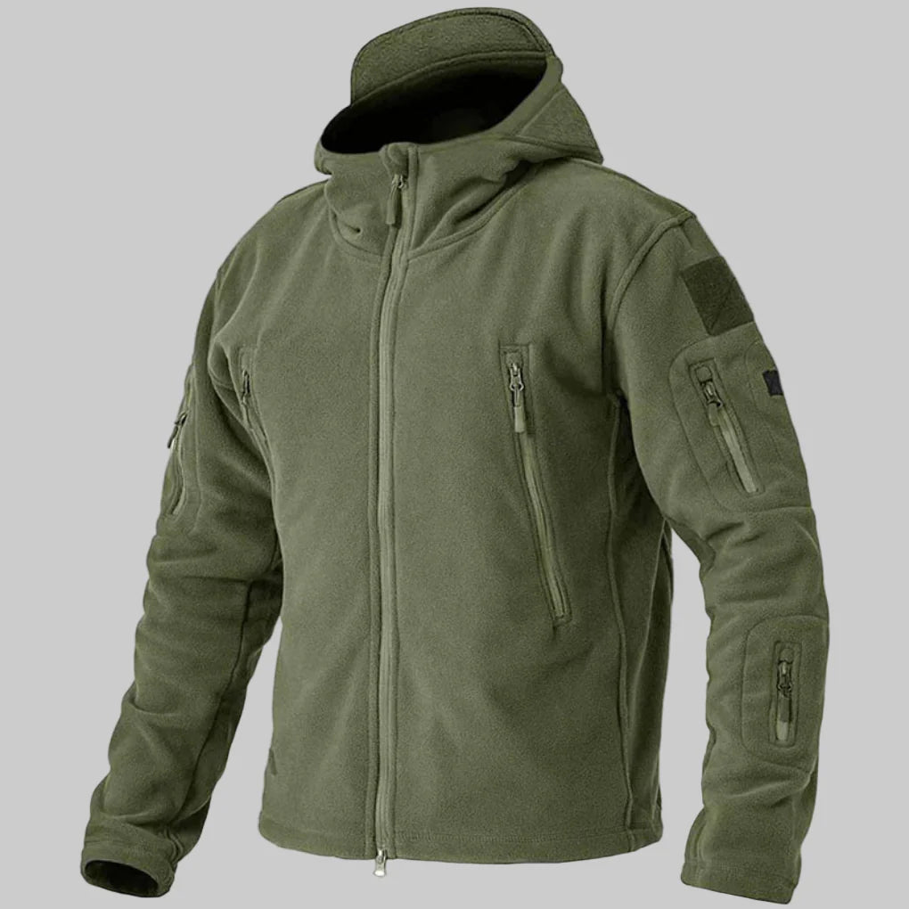 Windabweisende Outdoor-Fleecejacke für Herren – Robuste Schicht für jeden Tag