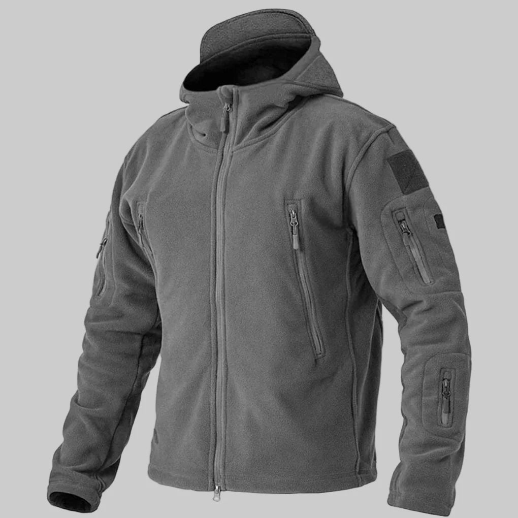 Windabweisende Outdoor-Fleecejacke für Herren – Robuste Schicht für jeden Tag