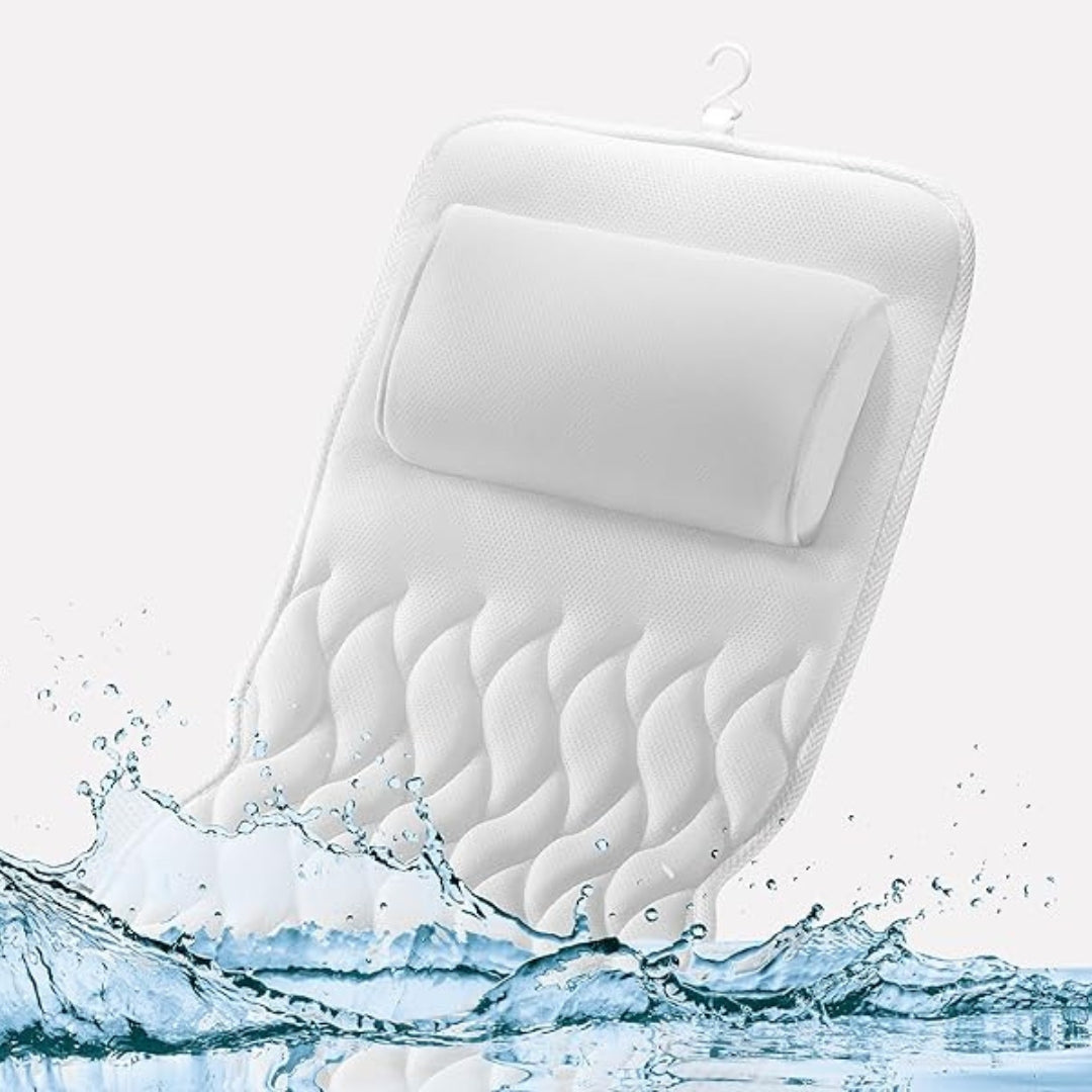 Ganzkörper-Badekissen mit ergonomischem Design und atmungsaktivem Mesh