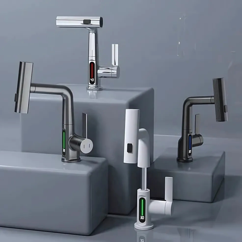 Flexibler LED-Wasserhahn für Küche & Bad