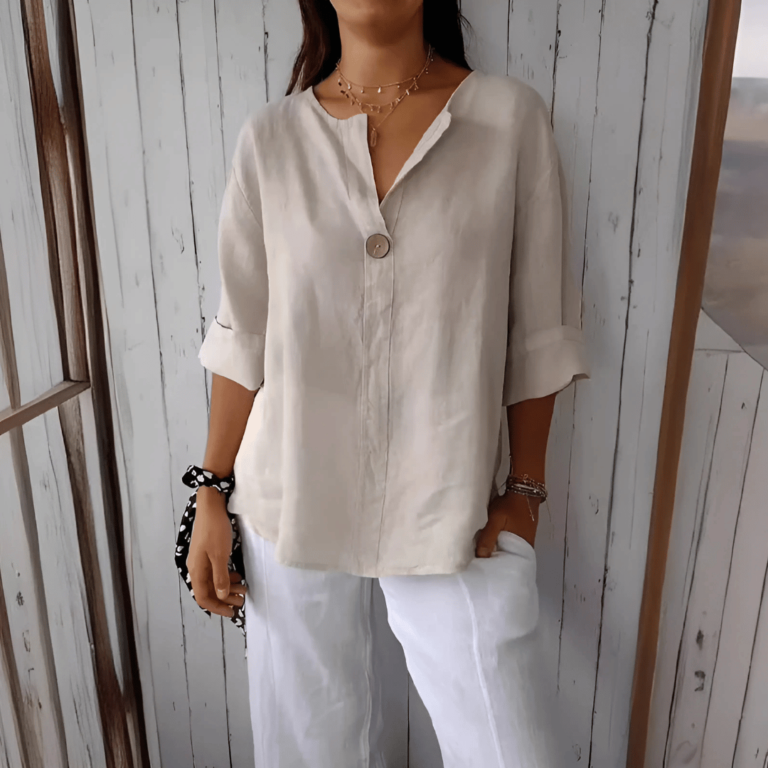 Lockere Sommerbluse für Damen