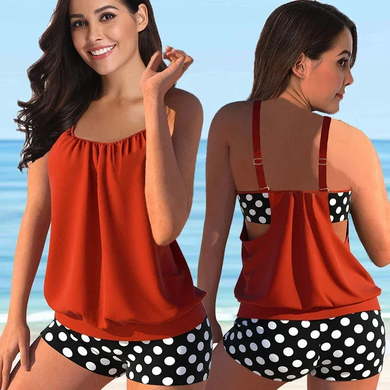 Elegantes Bikini-Set mit Blumenmuster