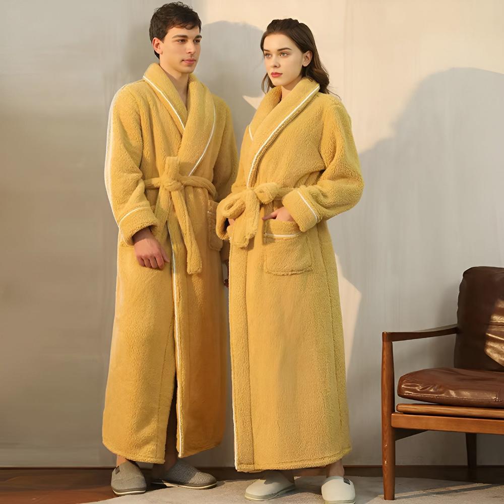 Flauschiger Bademantel für Damen und Herren
