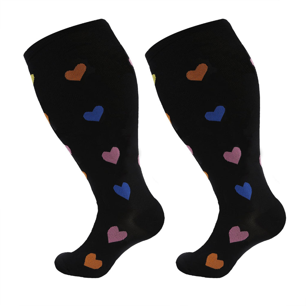Reisesocken mit abgestufter Kompression
