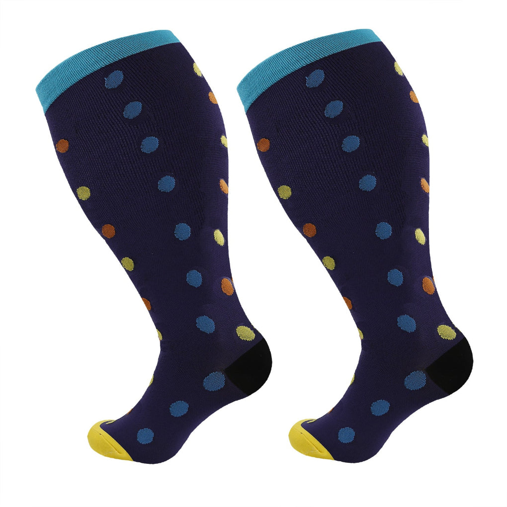 Reisesocken mit abgestufter Kompression