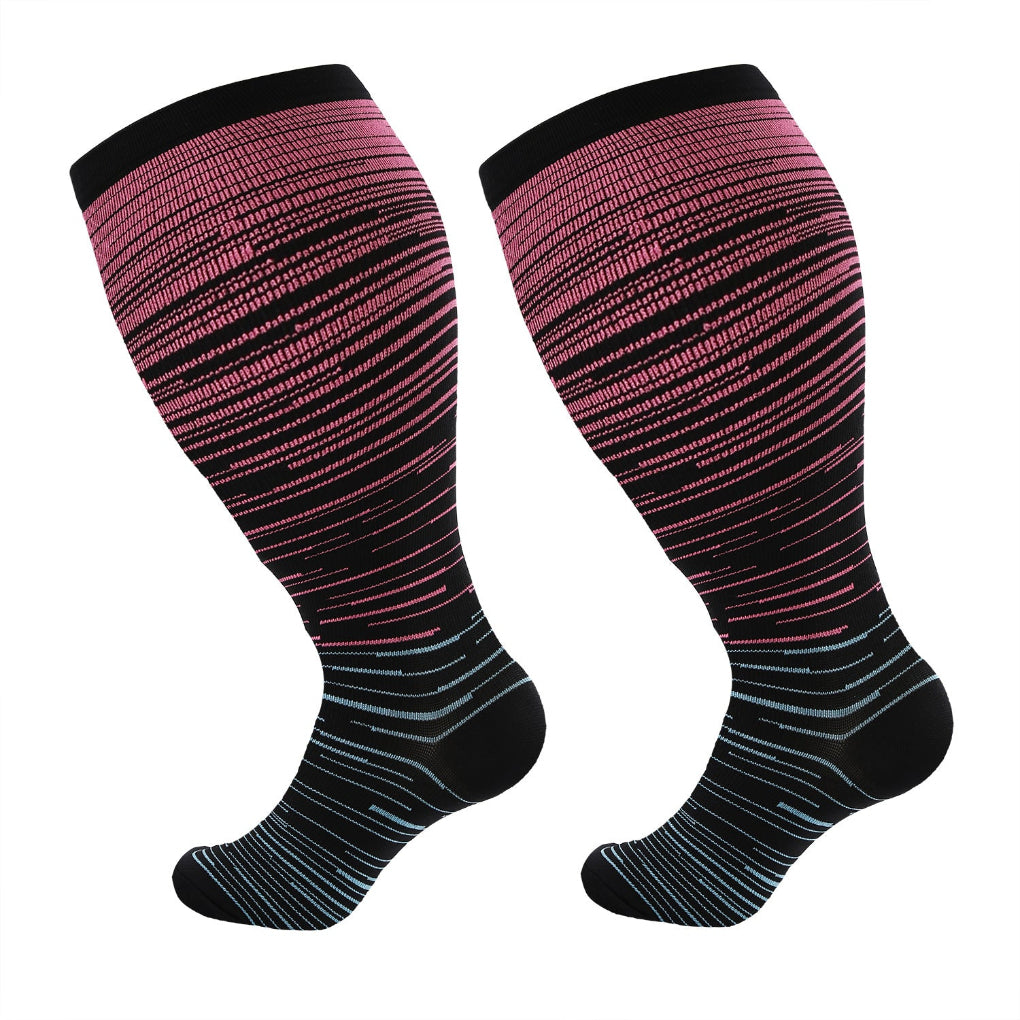 Reisesocken mit abgestufter Kompression