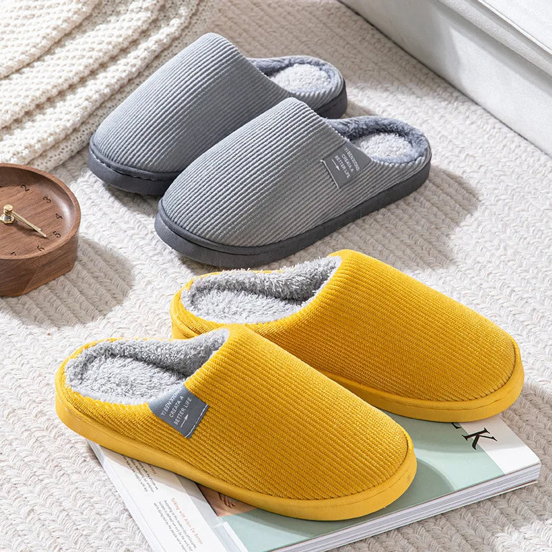 Warme Indoor-Winter Pantoffeln für Damen in Übergrößen