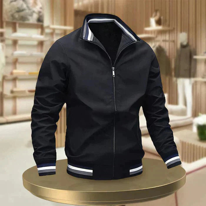 Herren-Casual-Jacke mit Reißverschluss