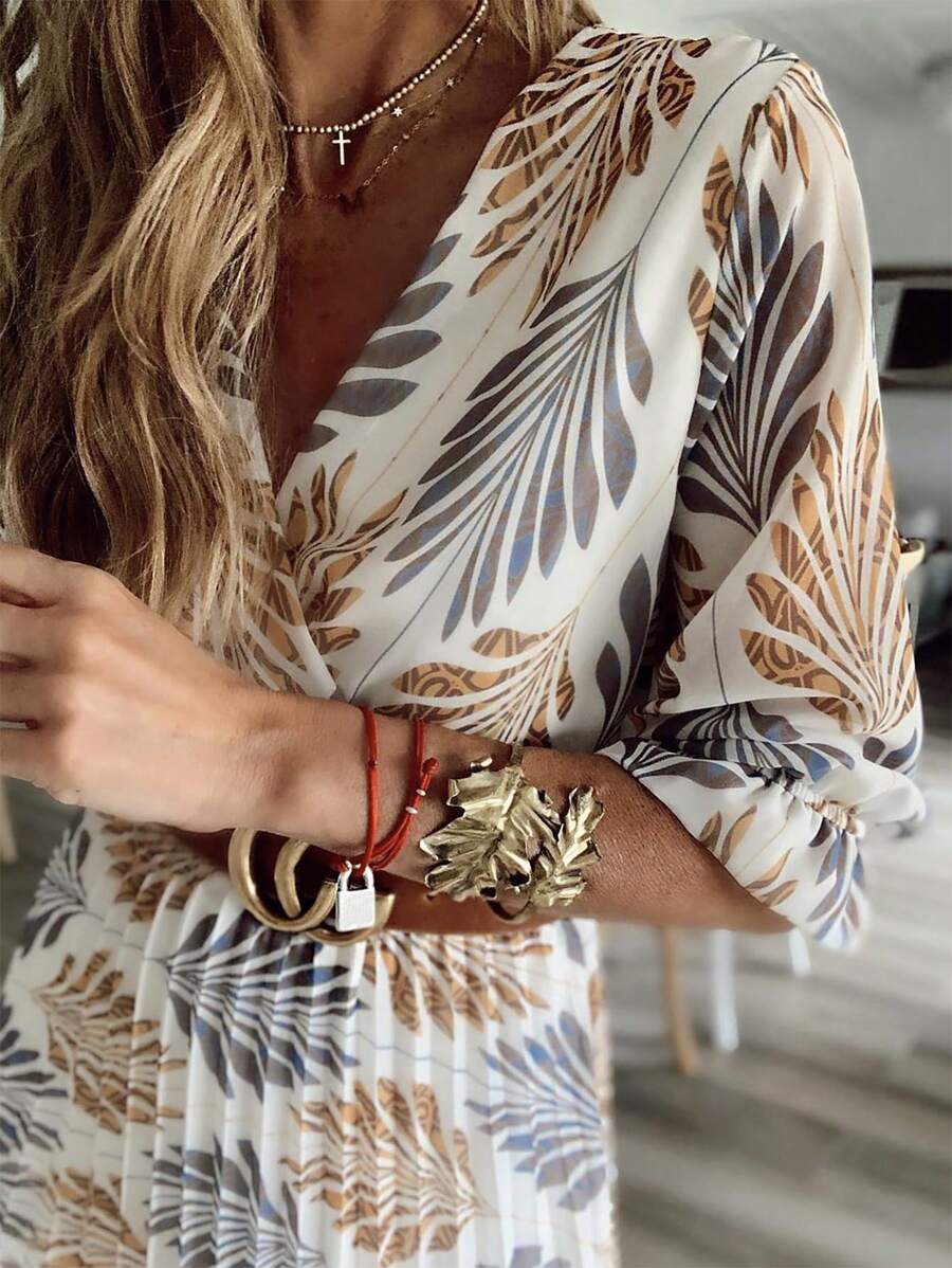 Boho Swing-Maxikleid