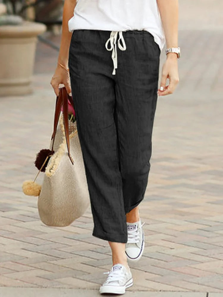Elegante Cropped-Hosen für Damen