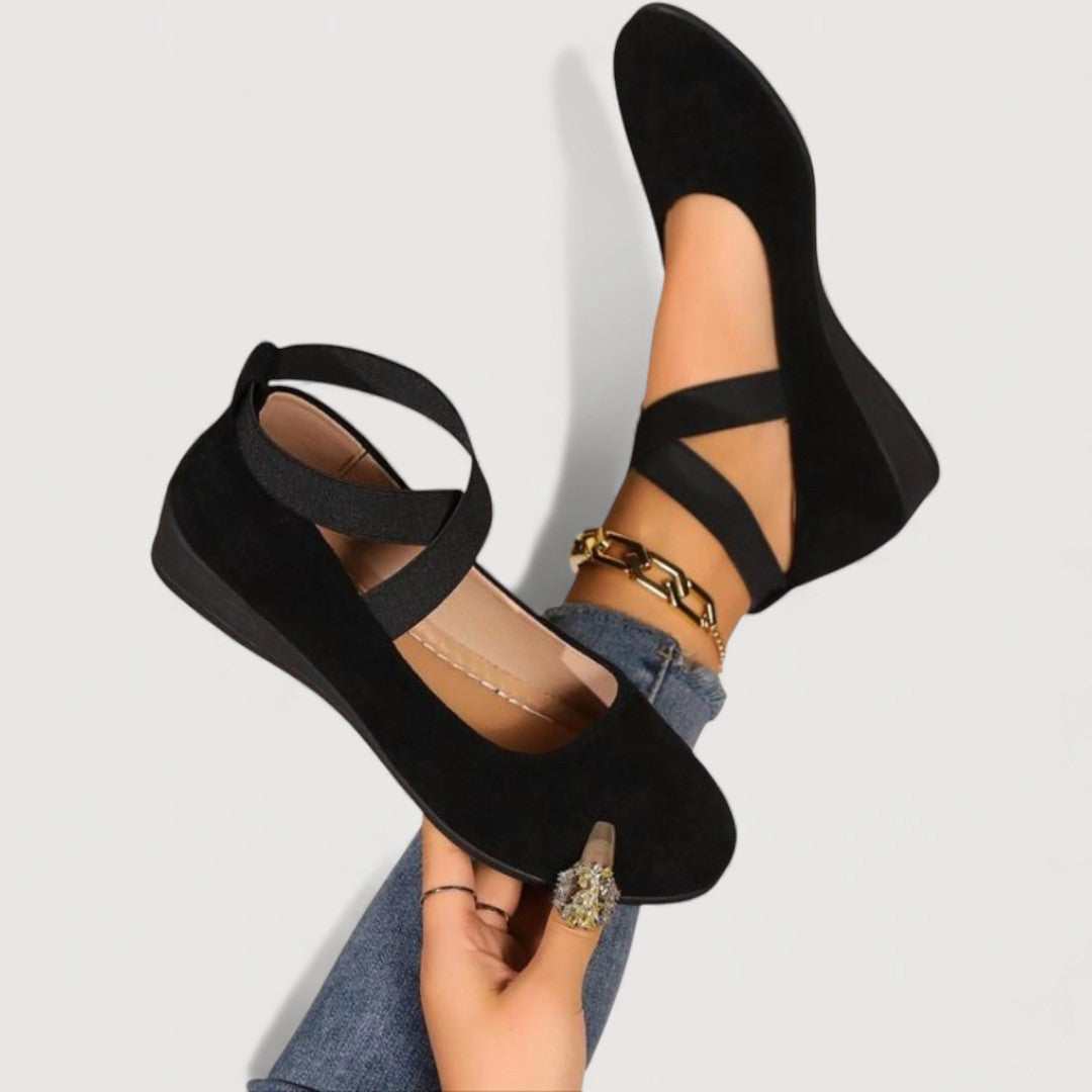 Damen Elegante Ballerinas mit Komfort-Passform