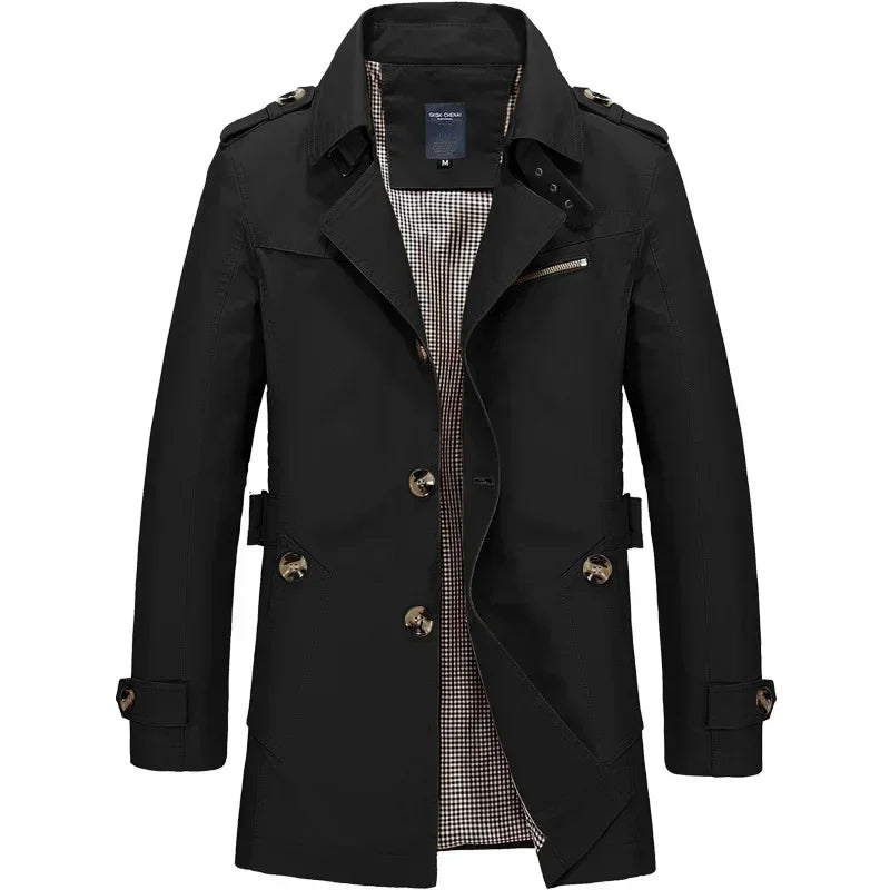 Klassischer Business-Windbreaker für Herren