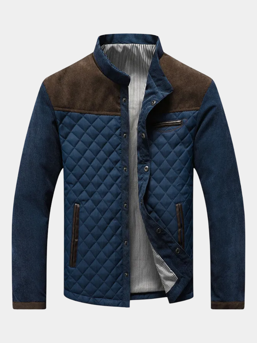 Herren Elegante Jacke mit Strukturierter Passform