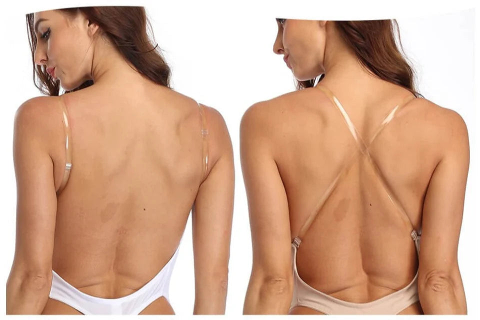 Alda – Tiefer V-Ausschnitt &amp; Rückenfreier Body Shaper