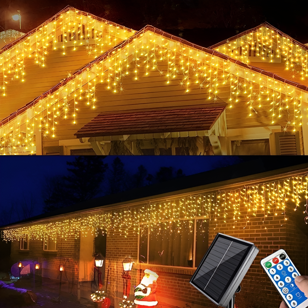 GlowCurtain Außenleuchten (Kein Stecker enthalten)