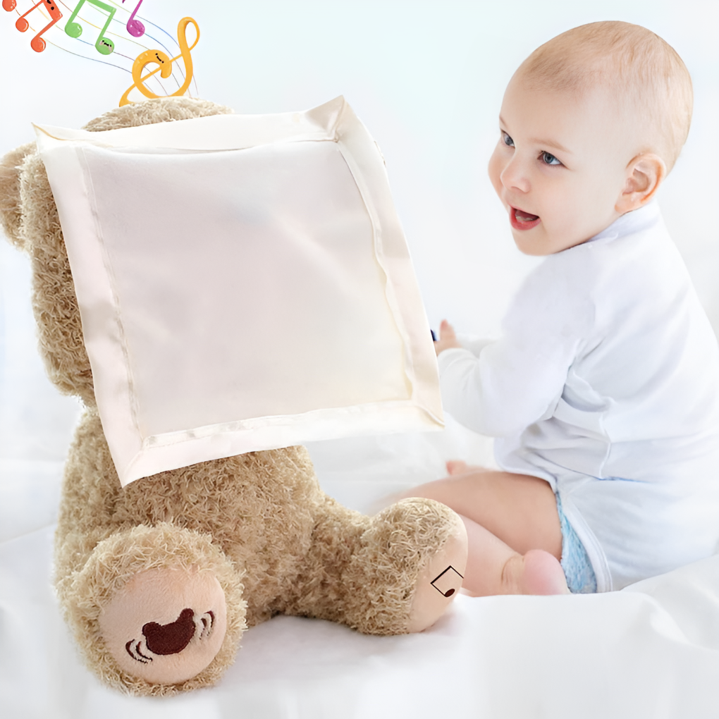 Peek-A-Boo-Teddy - Interdraft Plüschtier