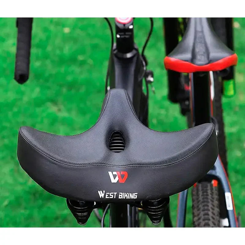 CyclePad Comfortable Bicycle Saddle with Extra Wide Seat