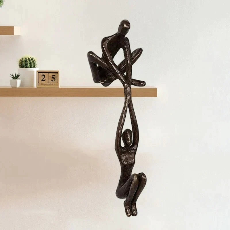 Skulptur Figur Ewige Liebe und Kraft