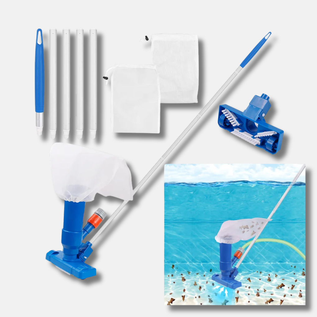 Schwimmbadstaubsauger-Set