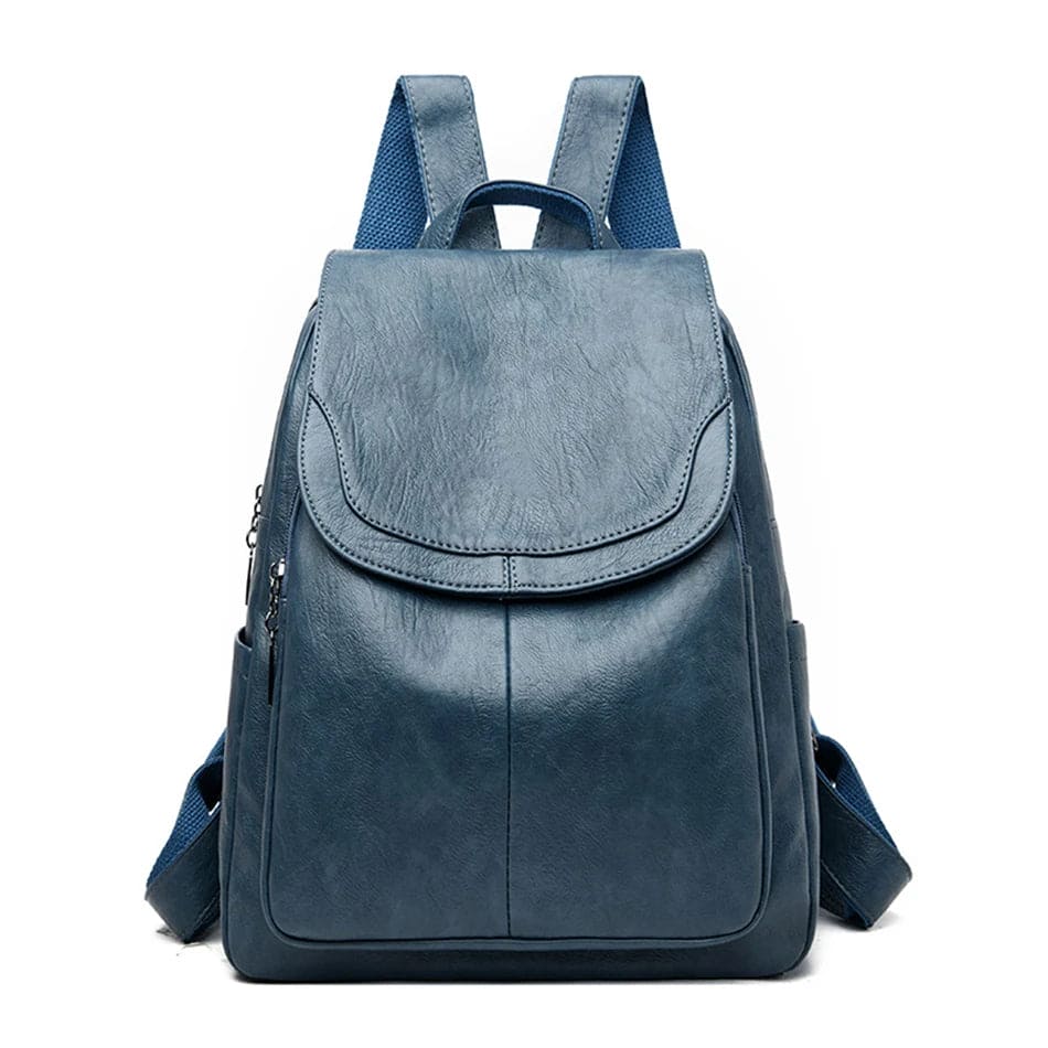 Eleganter Damen-Rucksack aus veganem Leder mit zeitlosem Design