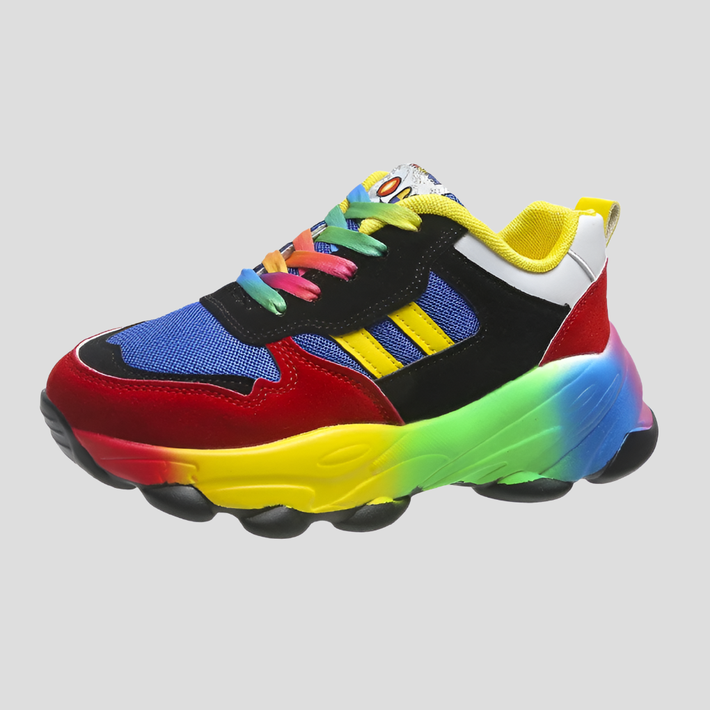Damen bunte orthopädische Sneaker