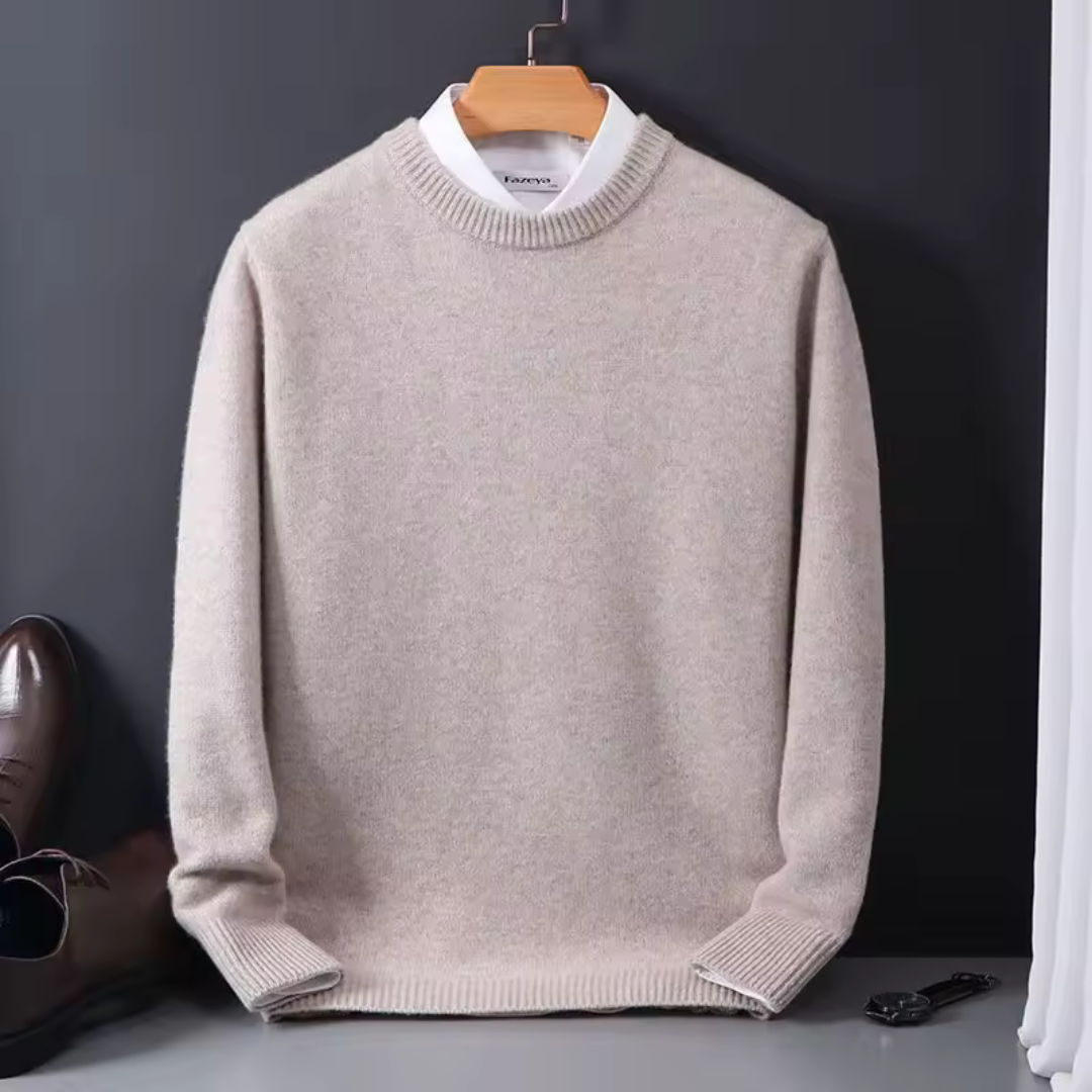 Klassischer Herrenpullover aus Kaschmirmischung