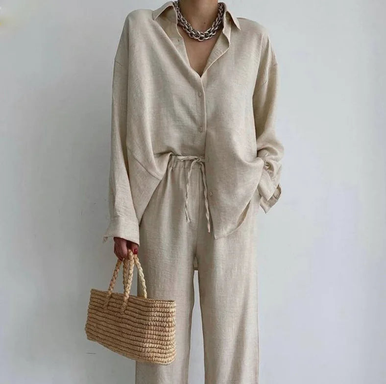 Casual Chic Zweiteiliges Damen-Set