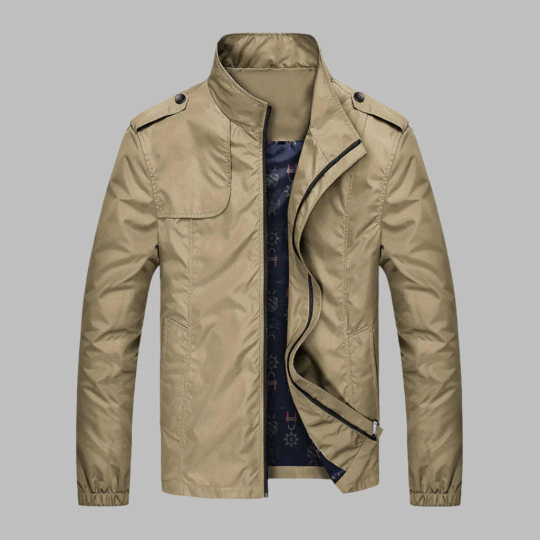Herren-Alltagsjacke mit Reißverschluss