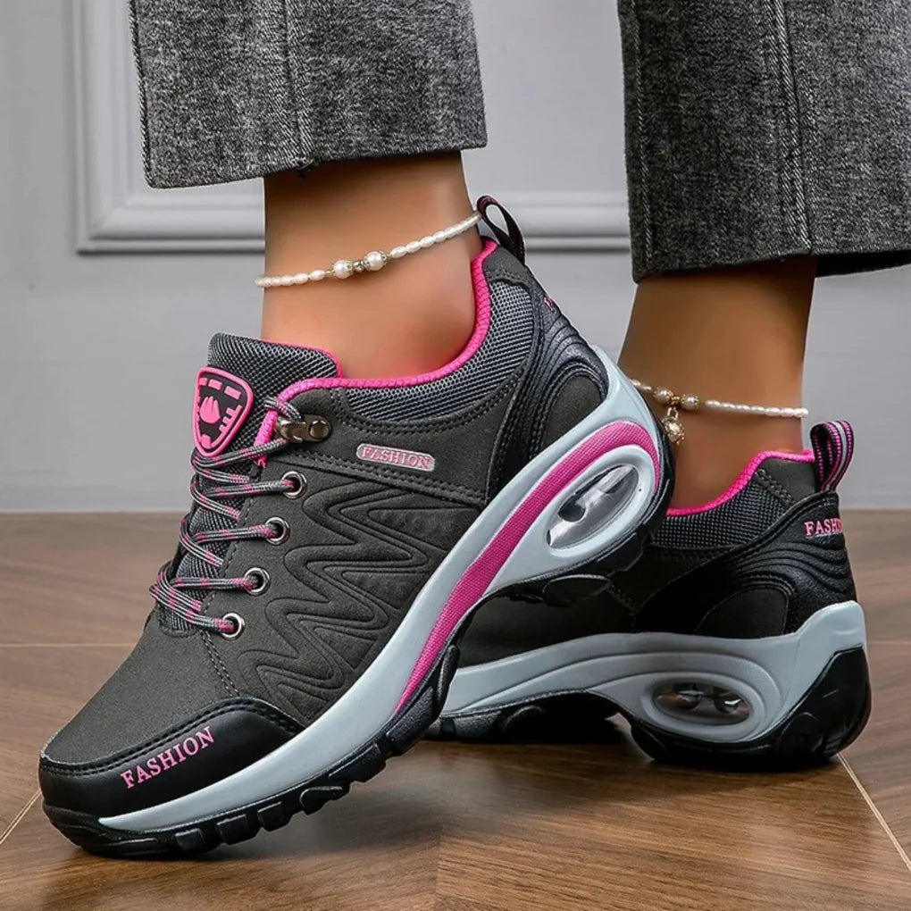 Wasserdichte, farbenfrohe Wanderschuhe für Damen