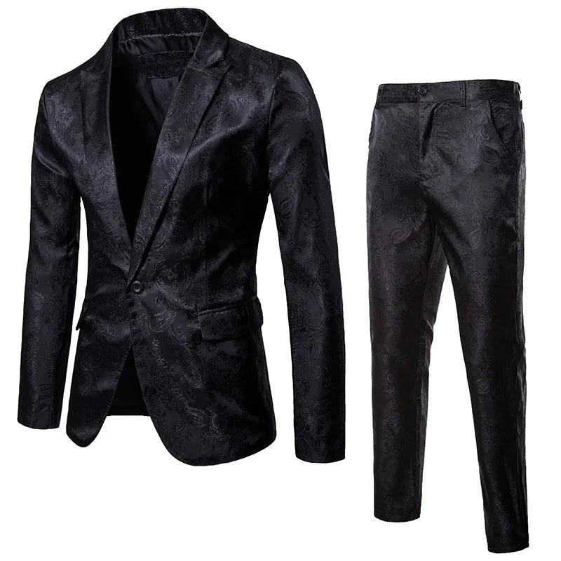 Classic Suit Luxuriöses, stilvolles Zweiteiliges Set
