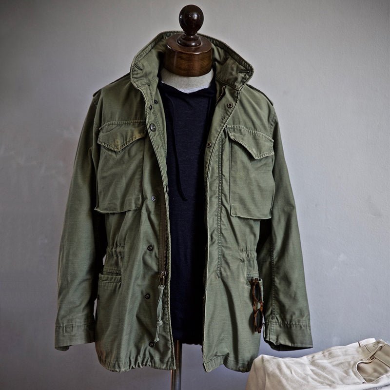 Herren Elegante Feldjacke mit Kapuze