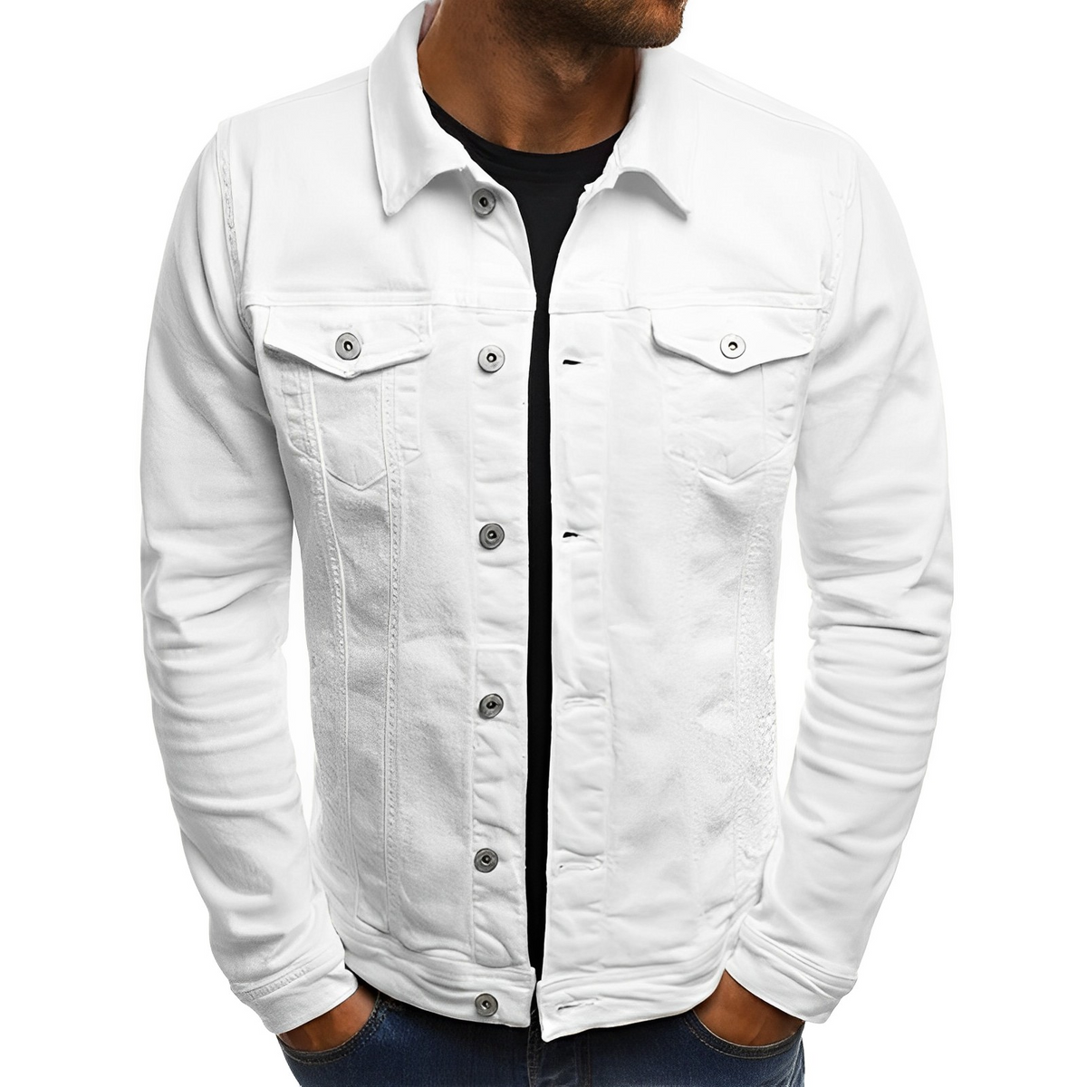 Herren Jeans Sommerjacke