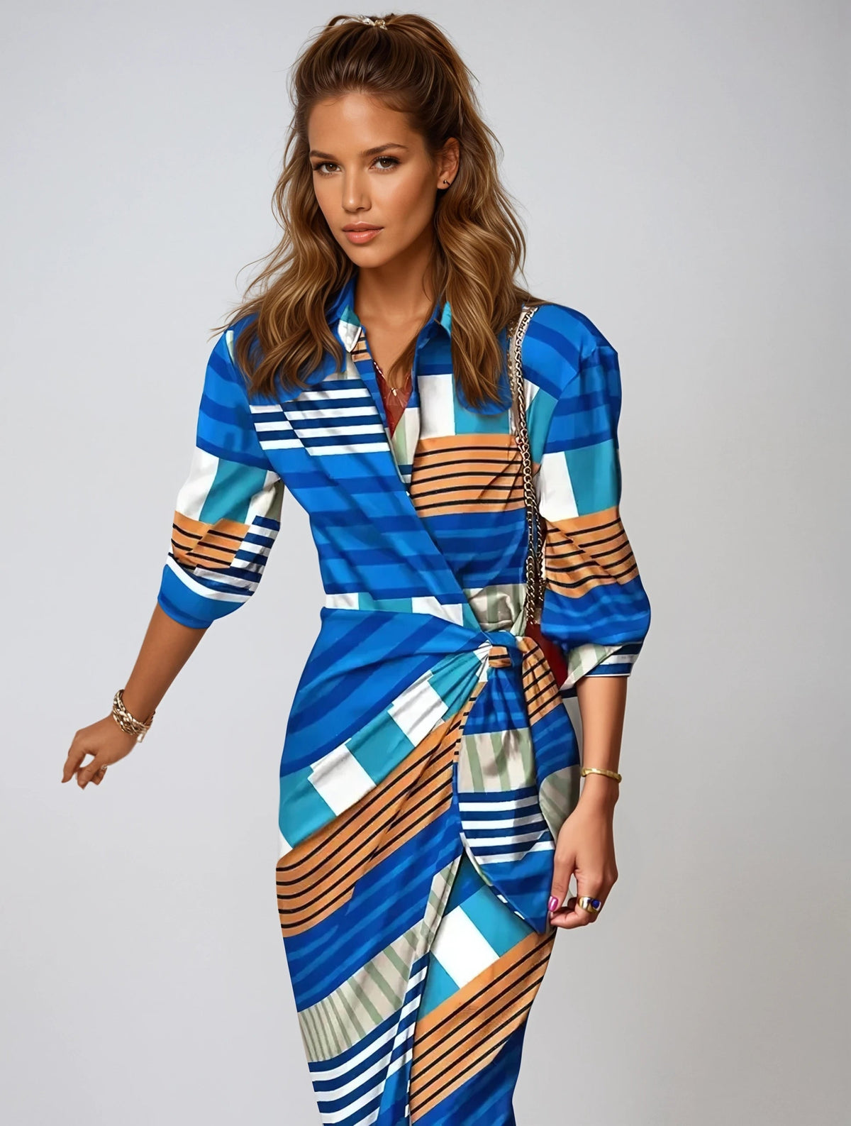Elegantes Maxikleid mit Femininem Schnitt