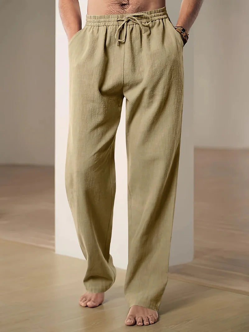 Relaxed Fit Kordelzughose für Herren