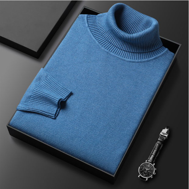 Luxus-Rollkragenpullover für Herren