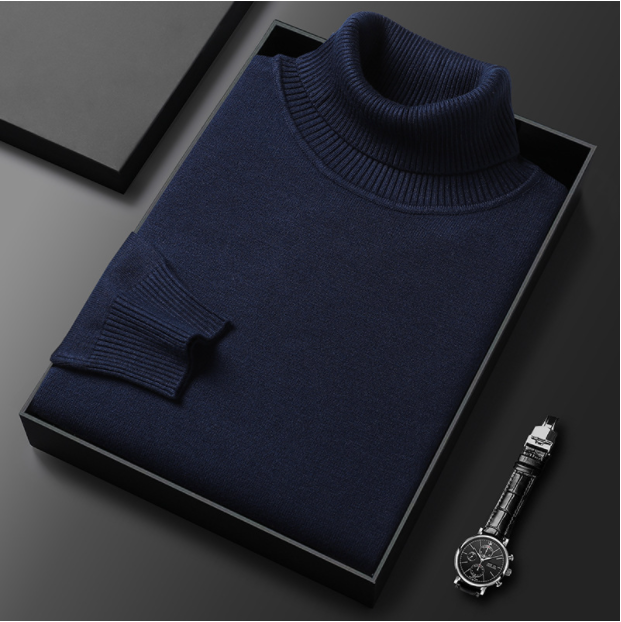 Luxus-Rollkragenpullover für Herren