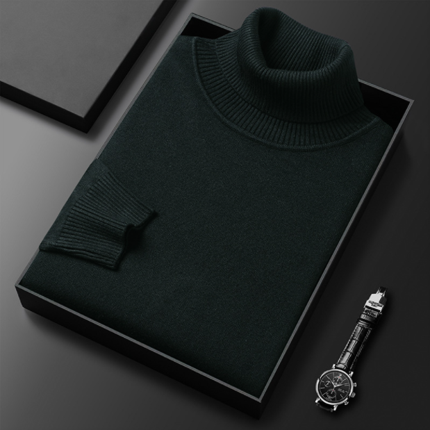 Luxus-Rollkragenpullover für Herren
