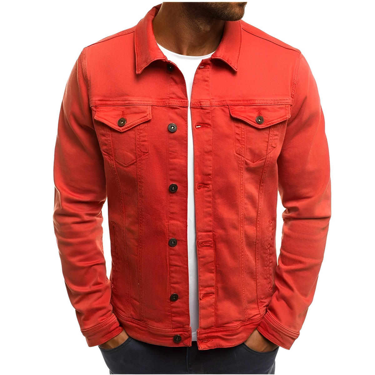 Herren Jeans Sommerjacke