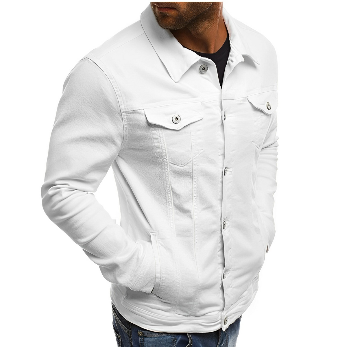 Herren Jeans Sommerjacke