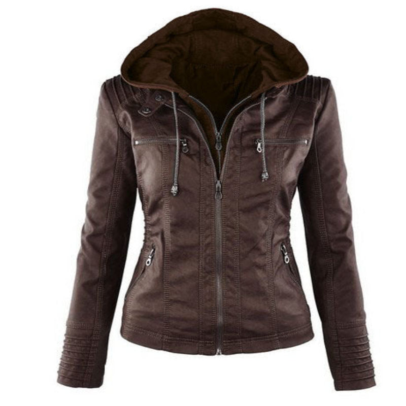 Leder Sommerjacke für Damen