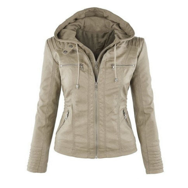 Leder Sommerjacke für Damen