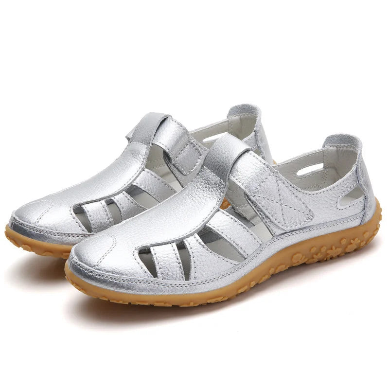 Orthopädische Anti-Rutsch-Sandalen für Damen mit stabilem Fußbett