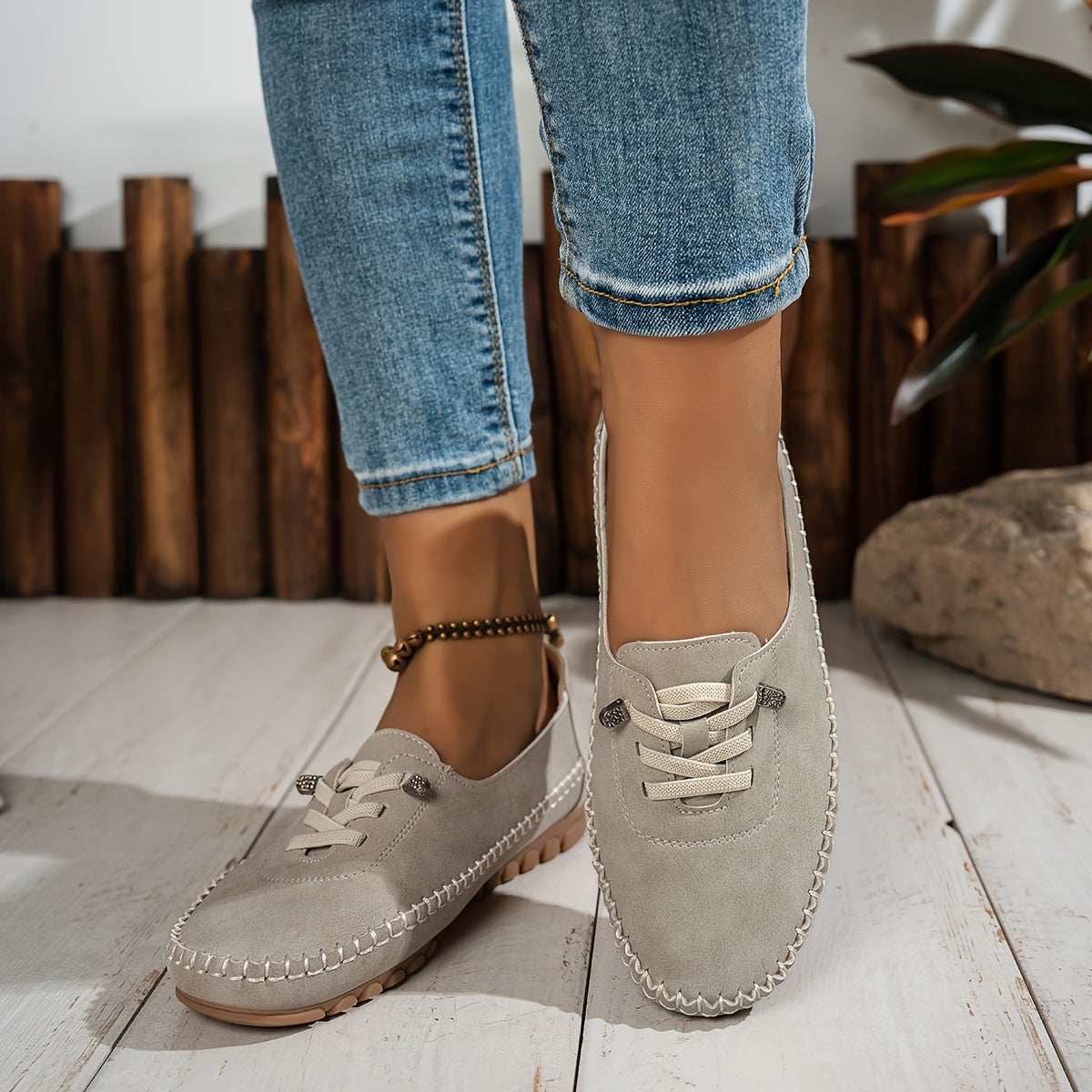 Damen Elegante Orthopädische Loafers